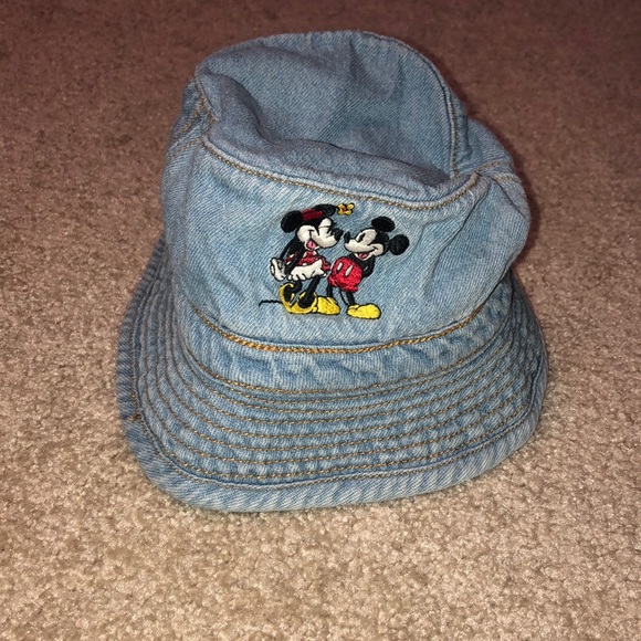 Disney Other - Minnie & Mickey Bucket Baby Hat ✨
